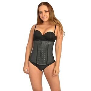 ANNA MARYE Fajas Columbian Body Shaper LATEX Waist Trainer Cincher Shapewear S